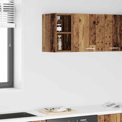 Hangkast met plank Riga Oud Hout 20 x 29,5 x 40 cm Bewerkt hout