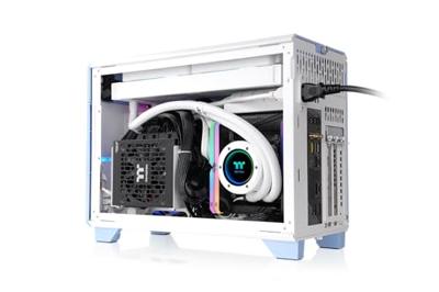ATX Semi-toren BehuizingTHERMALTAKE TR100 Mini Tower Blauw