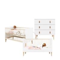 Bopita 2-delige meegroei kamer Indy - wit - thumbnail