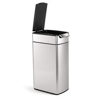 Simplehuman Slim Touch-Bar Can 40 Liter - thumbnail