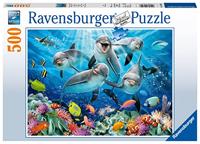Ravensburger 500 stukjes dolfijnen - thumbnail