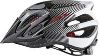 Olympic Sportswear Alpina sports kinderhelm fb jr. 2.0 50-55 zwart/wit/rood - thumbnail