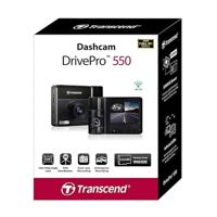 Transcend DrivePro 550B Dashcam met GPS Kijkhoek horizontaal (max.): 150 ° 12 V, 24 V WiFi, Accu, Cabinecamera - thumbnail