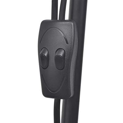 VidaXL Vloerlamp zwart VidaXL Vloerlamp zwart