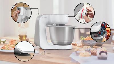 BOSCH MUM58210 Serie 4 Keukenmachine MUM 5 - Zilver