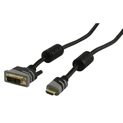 HDMI DVI kabel deluxe 1,5m HDMI DVI kabel deluxe 1,5m
