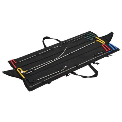 VidaXL 8-delige uitdeukset zonder overspuiten roestvrij staal