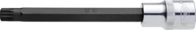 Vigor V2128 Veeltand (XZN) Dopsleutel-bitinzet 10 mm M10 1/2 (12.5 mm)