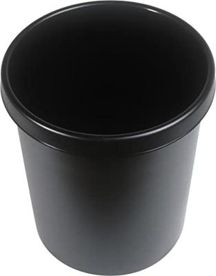 Helit the german H6105895 Prullenbak 18 l (Ø x h) 315 mm x 335 mm Polypropyleen Zwart 1 stuk(s) - thumbnail