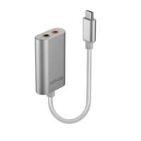 LINDY Computer Kabel Lindy Audio Adapter - Soundkarte - USB-C [USB-C - Jackplug] - thumbnail
