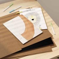 Decorpanelen 50 pcs Zwart eiken 30 x 42 x 0.3 cm Bewerkt hout - thumbnail