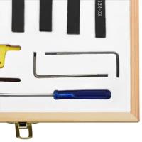 VidaXL 12-delige draaigereedschapsset indexeerbaar 70 mm 8x8 mm - thumbnail