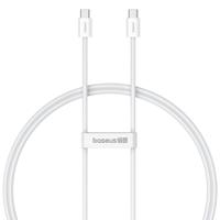 Baseus Superior USB C naar USB C datakabel 1 m 30 W Wit - thumbnail