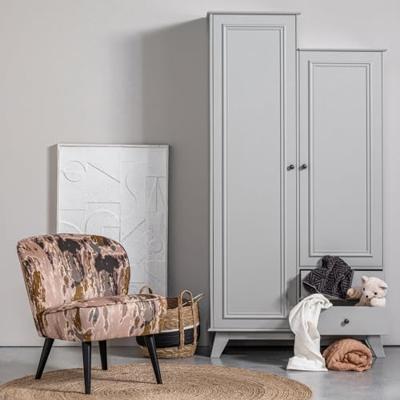 WOOOD Kledingkast 'Lily' kleur Clay
