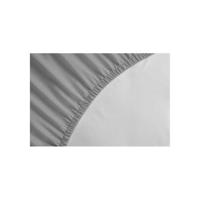 Hoeslaken - HOME LINGE PASSION - HP71761 - 90 x 190 cm + muts 30 cm - Microvezel - 82 g - Lichtgrijs - thumbnail