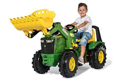 Rolly Toys rollyX-Trac Premium John Deere traptrekker 8400R incl voorlader en handrem