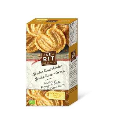 De Rit Goudse kaasvlinders bio 100 Gram
