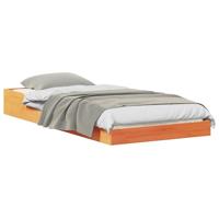 Bedframe Wasbruin 90 x 200 cm Grenenhout - thumbnail