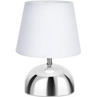 LED Tafellamp E14 Fitting - Chroom Aluminium Tafelverlichting - Aigi Kali - thumbnail