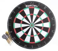 Master Darts dartbord met pijlen - thumbnail