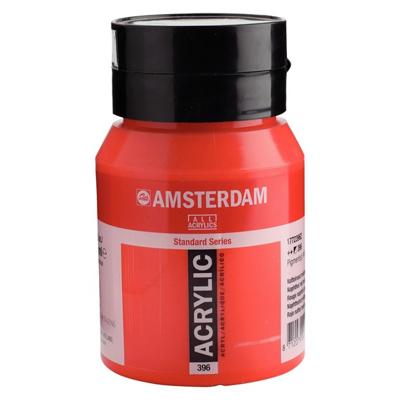 Royal Talens Amsterdam Acrylverf 500 ml - Naftolrood Middel 396
