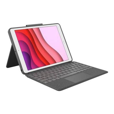 Logitech Combo Touch toetsenbord voor iPad AZERTY Frans Grafiet Smart Connector