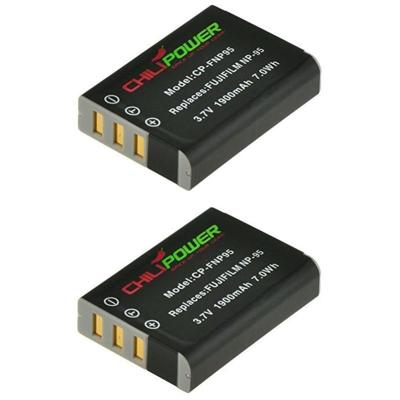 ChiliPower NP-95 accu voor Fujifilm - 1900mAh - 2-Pack