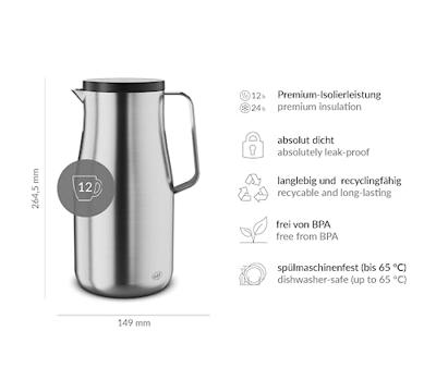 alfi Studio Thermoskan RVS 1.5 l 1297205150