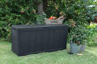 Keter Sherwood Opbergbox - 270L - 117x45x58cm - Antraciet - thumbnail