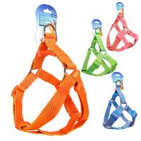 Nobleza Honden y-tuig - Fluorescerend - Gestipt Nylon - Maat M - thumbnail