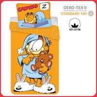 Garfield dekbedovertrek oranje 100 x 135 cm Katoen - thumbnail