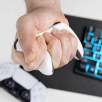 Playstation 5 Stress Controller Wit - thumbnail