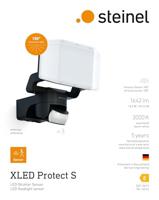 Steinel LED STRAHLER XLED PROTECT S ANT 090012 LED-buitenschijnwerper met bewegingsmelder Energielabel: E (A - G) 14.3 W Lichtkleur (naam): Warmwit - thumbnail