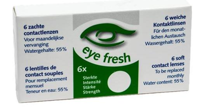 Eyefresh Maandlenzen -5.25 6 Stuks