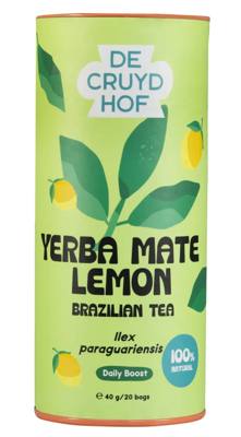 Cruydhof Thee Yerba Mate Lemon/ Ilex Paraguariensis