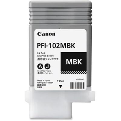 Canon PFI-102MBK matzwart