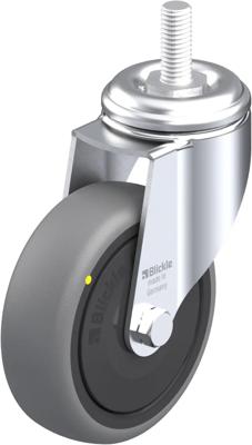 Blickle LKRA-TPA 101KF-ELS-GS12 Zwenkwiel Wieldiameter: 100 mm Draagvermogen (max.): 70 kg 1 stuk(s)