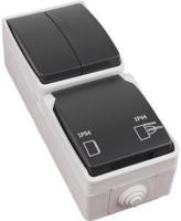 Vtac Stopcontact met schakelaarsSwitch Socket voor buiten - 4657922 - thumbnail