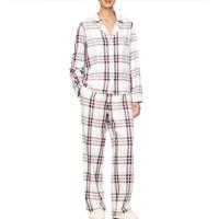 Tommy Hilfiger Dames flanellen Pyjama lange mouw - Giftset - thumbnail