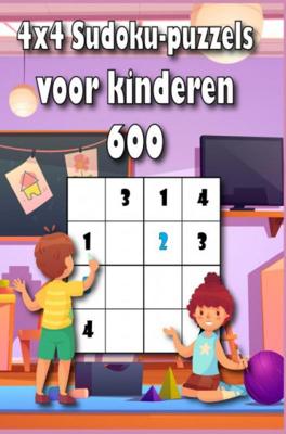 4X4 Sudoku Voor Kids 600 4X4 Sudoku Voor Kids 600