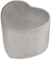 roba Kinderpoef (Hartvorm, Grijs) - thumbnail