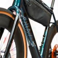 Unleazhed Unscratch - Frame protection film Gravelbike BPG01 Forest white - thumbnail