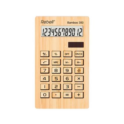 Rebell RE-BAMBOO350WB Calculator Bamboe Rebell RE-BAMBOO350WB Calculator Bamboe