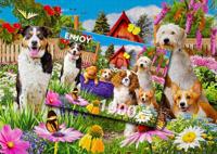 Puppy Patch Puzzel 1000 Stukjes - thumbnail