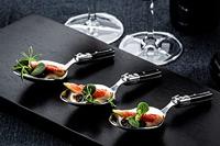 Laguiole Style de Vie Amuselepel Premium Line Zwart - 6 stuks - thumbnail