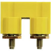 Weidmüller 1079200000-1 Dwarsverbinder Geschikt voor: WDU 35N Geel 1 stuk(s) - thumbnail