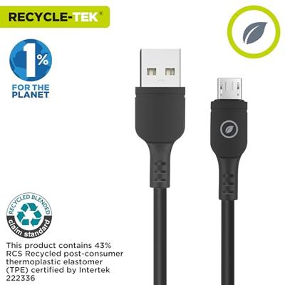 Kabel Micro USB Muvit MCUSC0014 Zwart 1,2 m