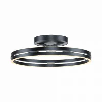 Neuhaus PURE Plafondlamp Loop Ø 60 cm donker grijs