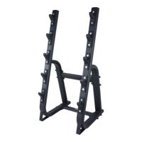 Lifemaxx LMX1068 Barbbell Rack voor 5 Fixed Barbbells - thumbnail