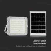 V-TAC VT-80W-W 7842 LED-schijnwerper, Zonne-energiemodule 19 W Neutraalwit Wit - thumbnail